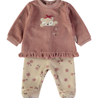 CONJUNTO 2 PIEZAS TALLA 0,1,3 Y 6 MESES