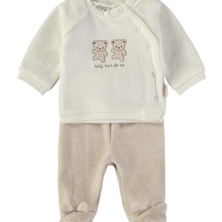 CONJUNTO 2 PIEZAS TALLA 0,1,3 Y 6 MESES
